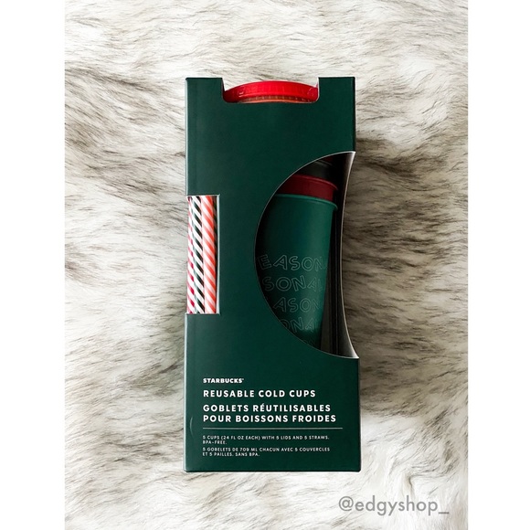 Starbucks Other - Starbucks | Holiday 2019 Reusable Cold Cups